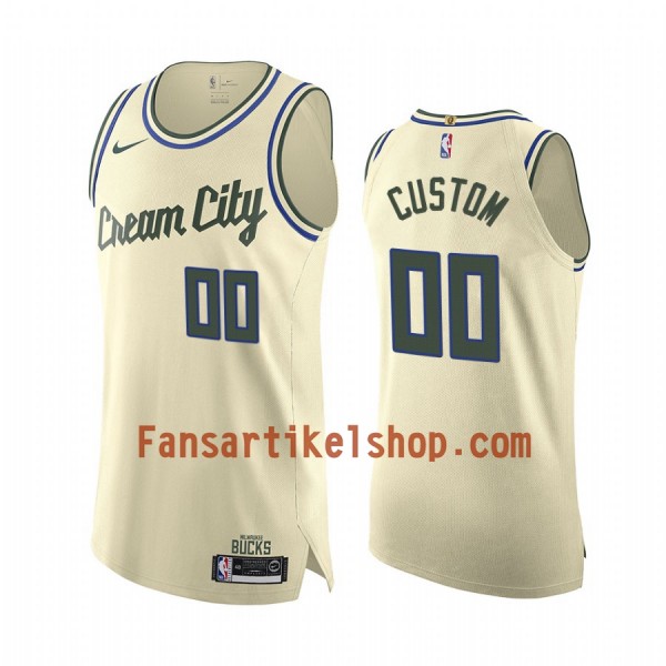 NBA Milwaukee Bucks Trikot Benutzerdefinierte Nike 2019-2020 City Edition Swingman - Herren